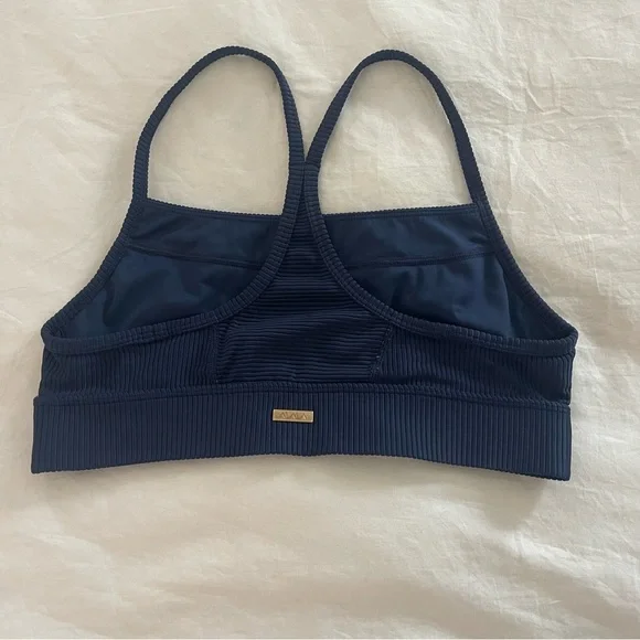 Alala Raya Rib Bra Navy - Picture 4 of 8